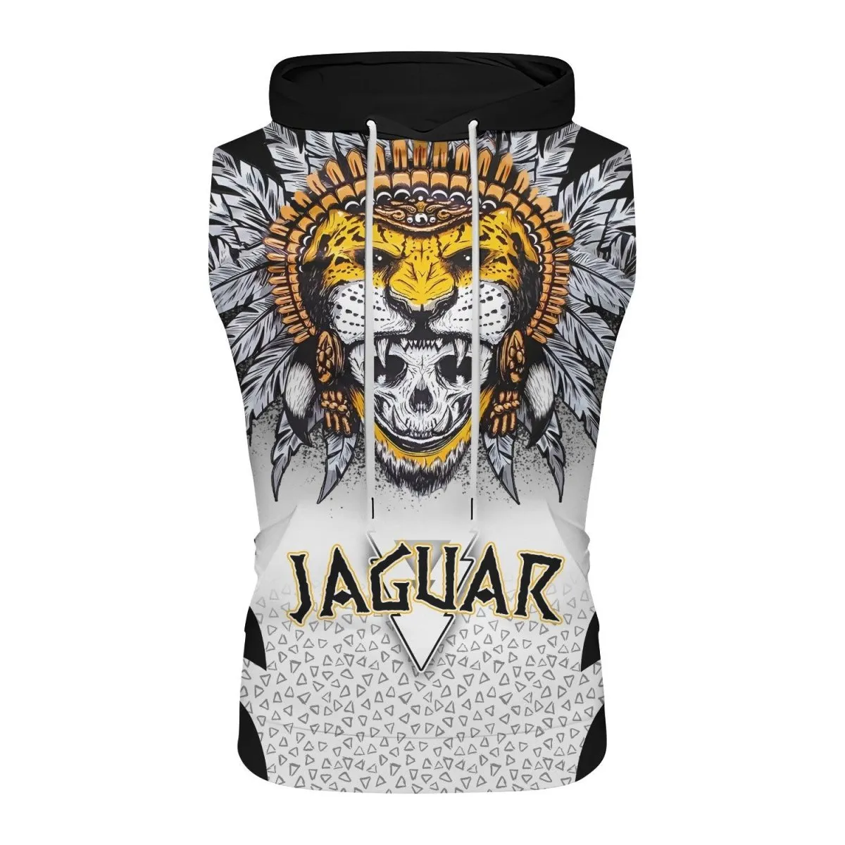 Aztec Warrior Sleeveless Pullover & Zip Hoodie