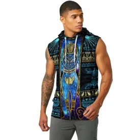 Bastet Galaxy Sleeveless Pullover & Zip Hoodie