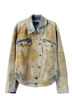 BUBBLE DENIM JACKET
