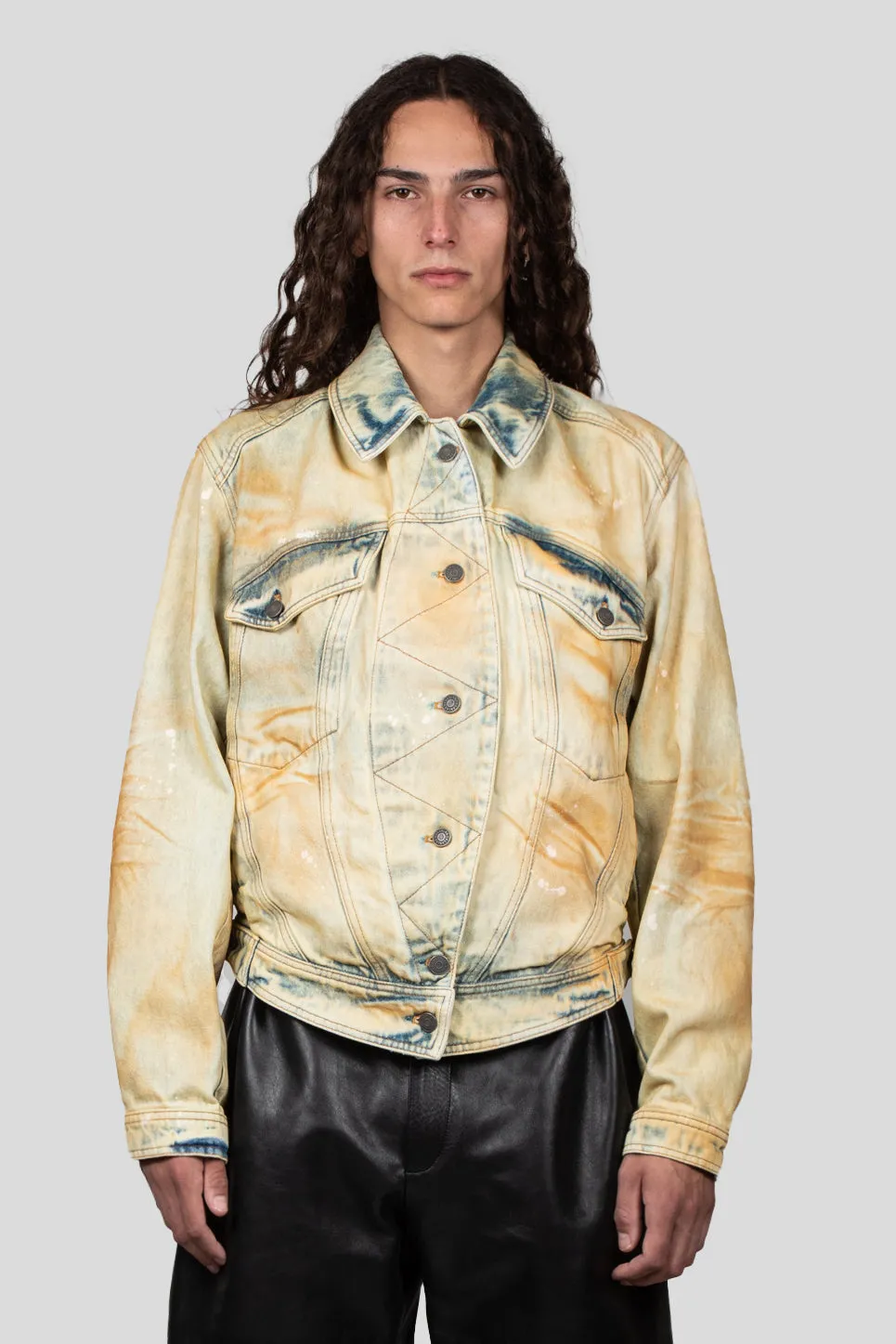 BUBBLE DENIM JACKET