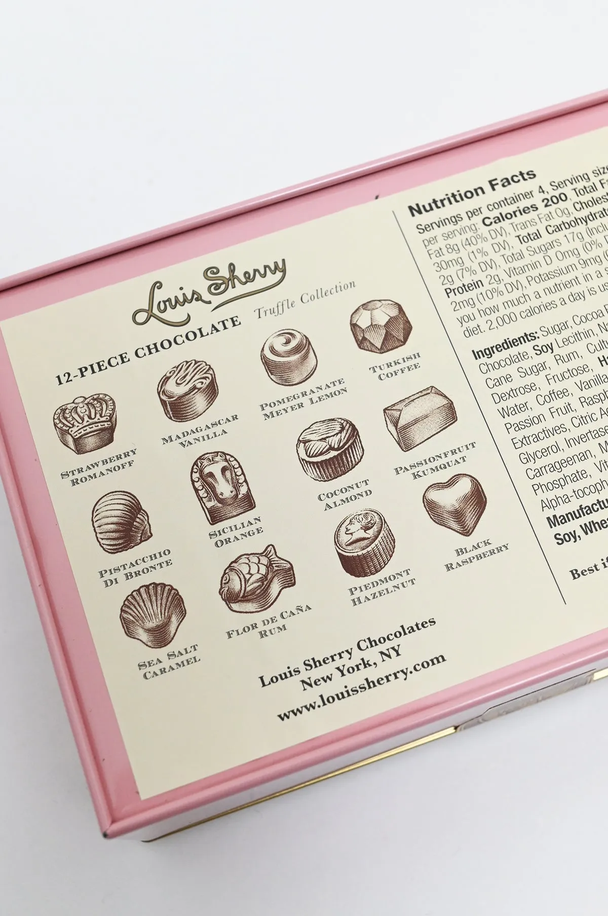 Camellia 12-Piece Tin