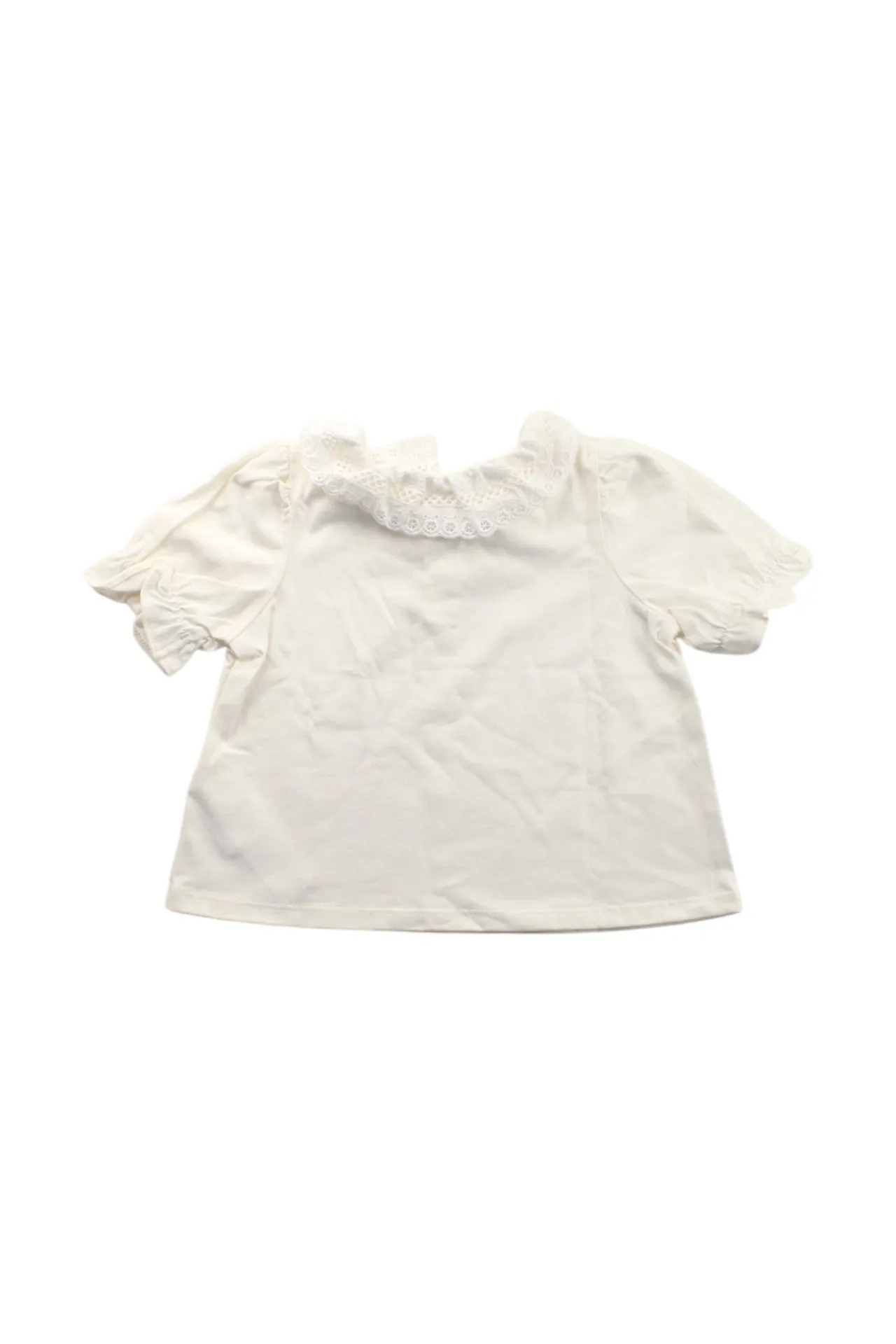 Cyrillus Lace Collar Top 3T