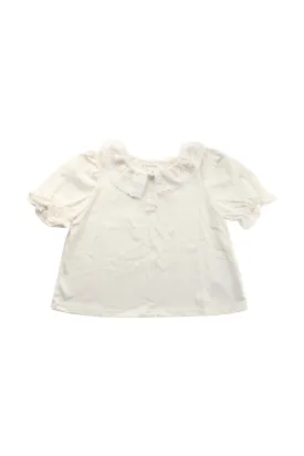 Cyrillus Lace Collar Top 3T