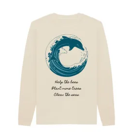 Dolphin Crewneck Sweatshirt!!