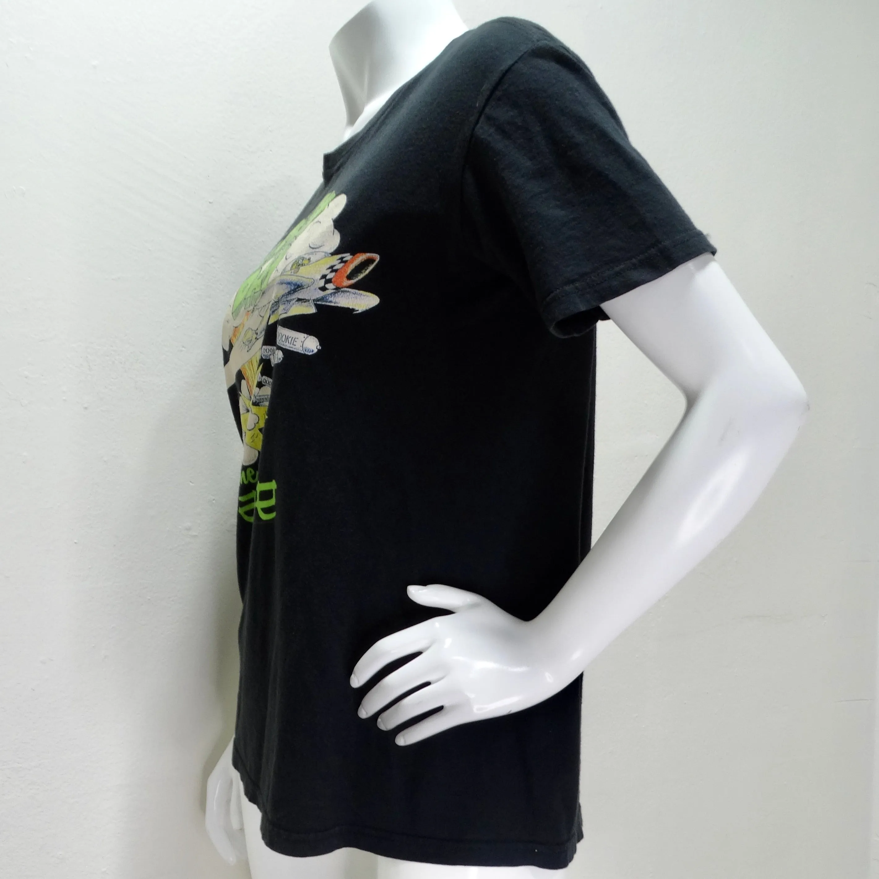 Green Day 1990s Black T Shirt