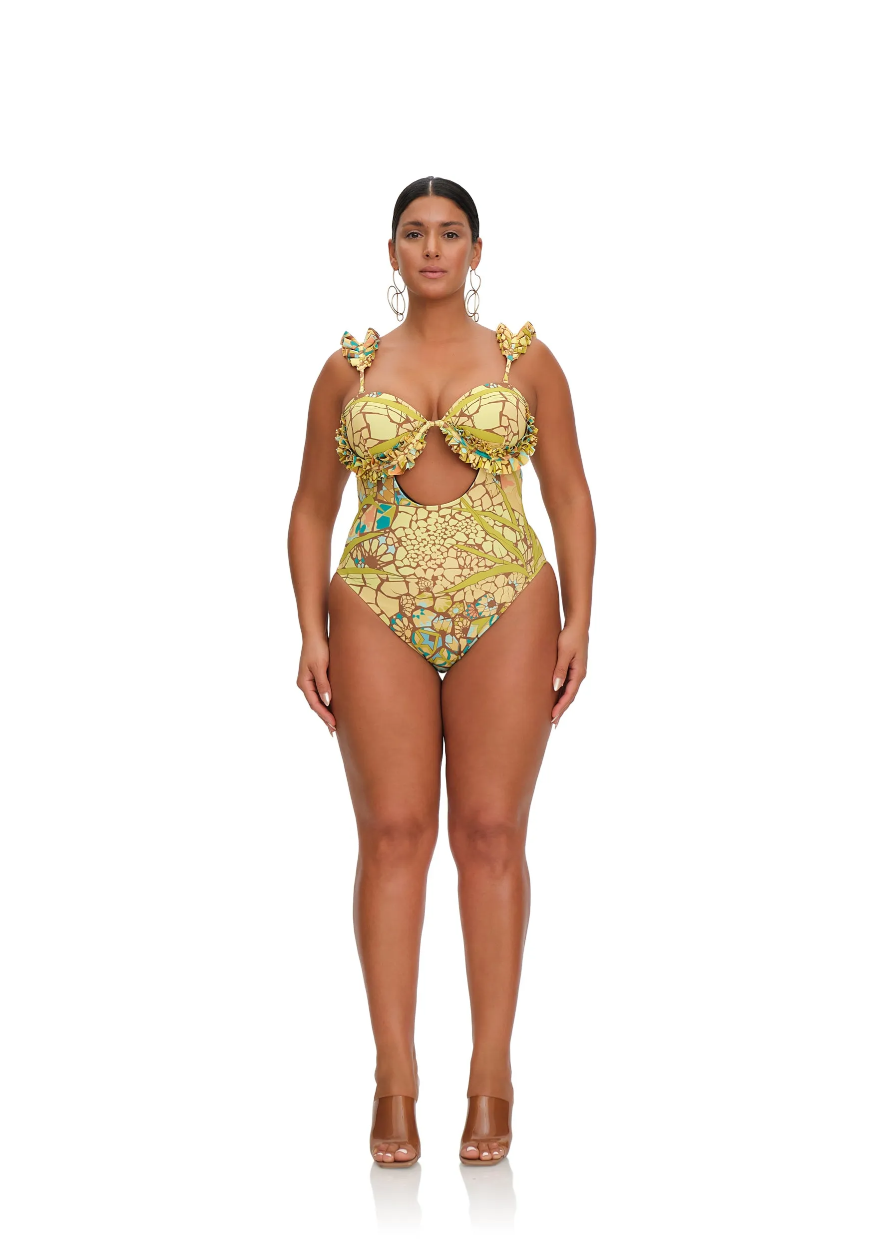 KUJI ONE PIECE SWIMSUIT - ILIA PRINT