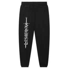 Lisieux “Sword” Black Sweatpants