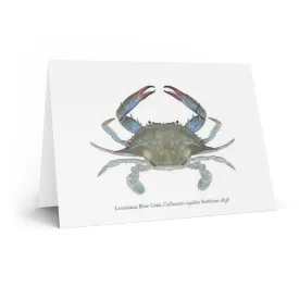 Louisiana Blue Crab Greeting Card