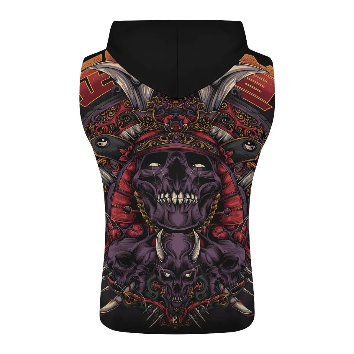 Personlized Deadly Shogun Sleeveless Pullover & Zip Hoodie