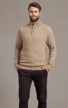 Placket Jumper With Button