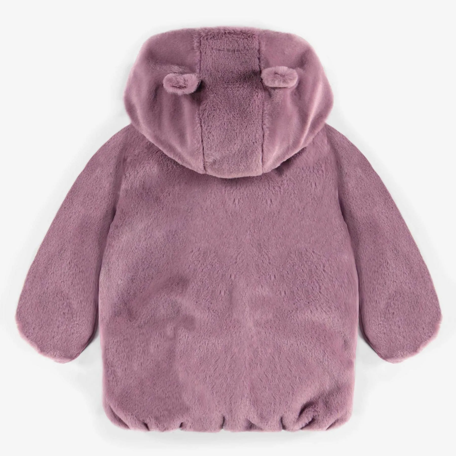 REVERSIBLE PLUSH COAT, BABY