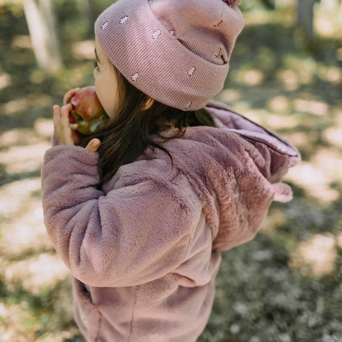 REVERSIBLE PLUSH COAT, BABY