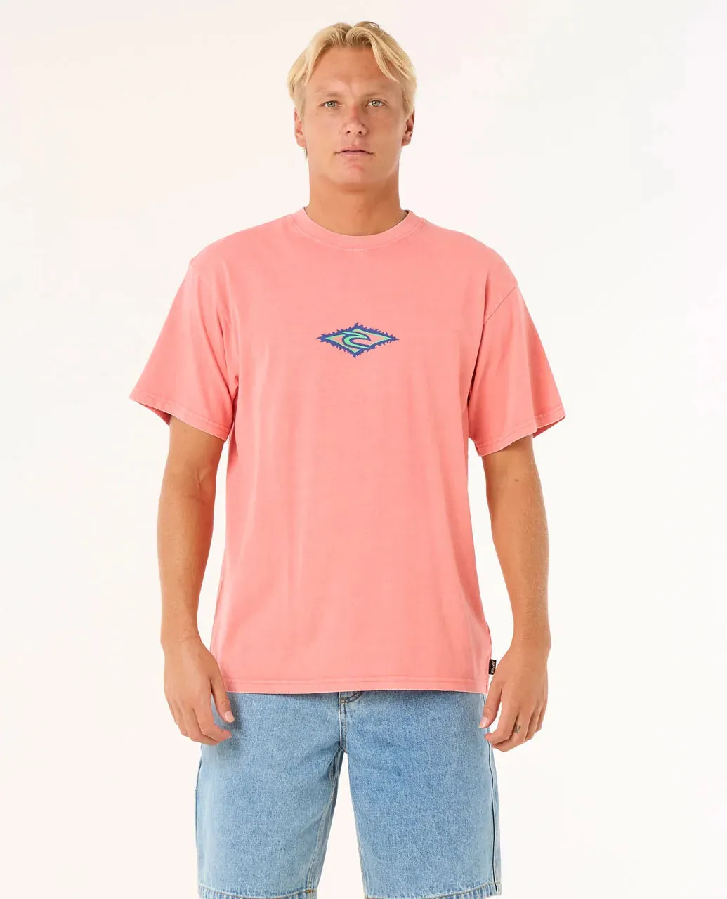 Rip Curl Men's Raw Energy Sloth T-shirt Watermelon 0O2MTE-3156