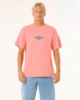 Rip Curl Men's Raw Energy Sloth T-shirt Watermelon 0O2MTE-3156