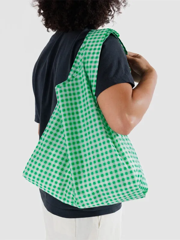 Standard Baggu: Green Gingham
