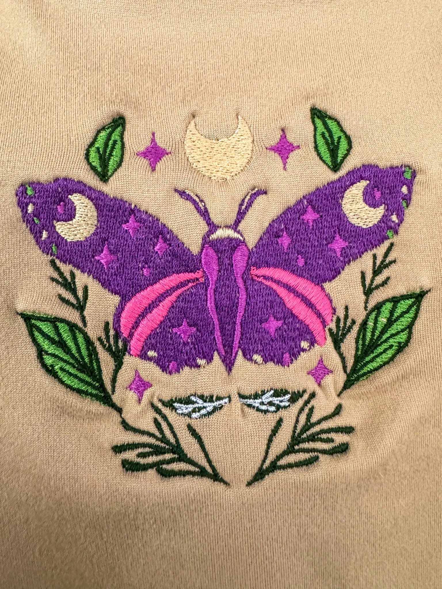 Tan Moth Tank Top 3XL