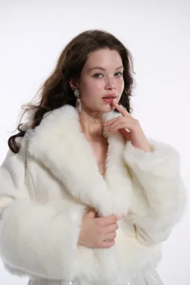 The Ivory Cropped Groupie Jacket