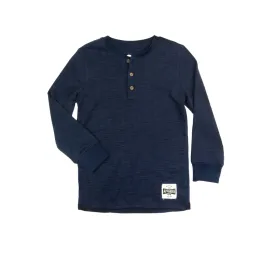 Thermal Henley - Indigo