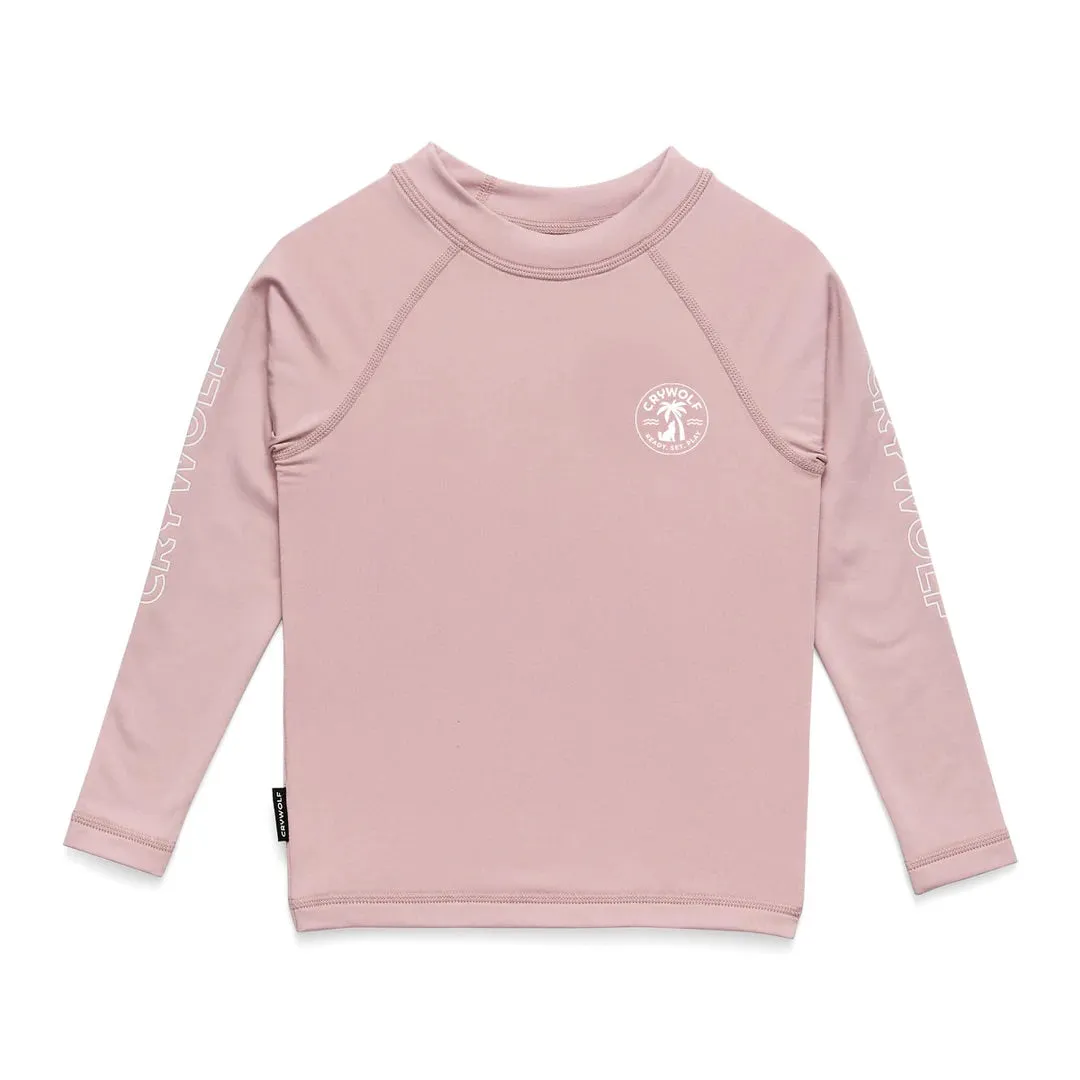 THERMAL RASH VEST - Blush