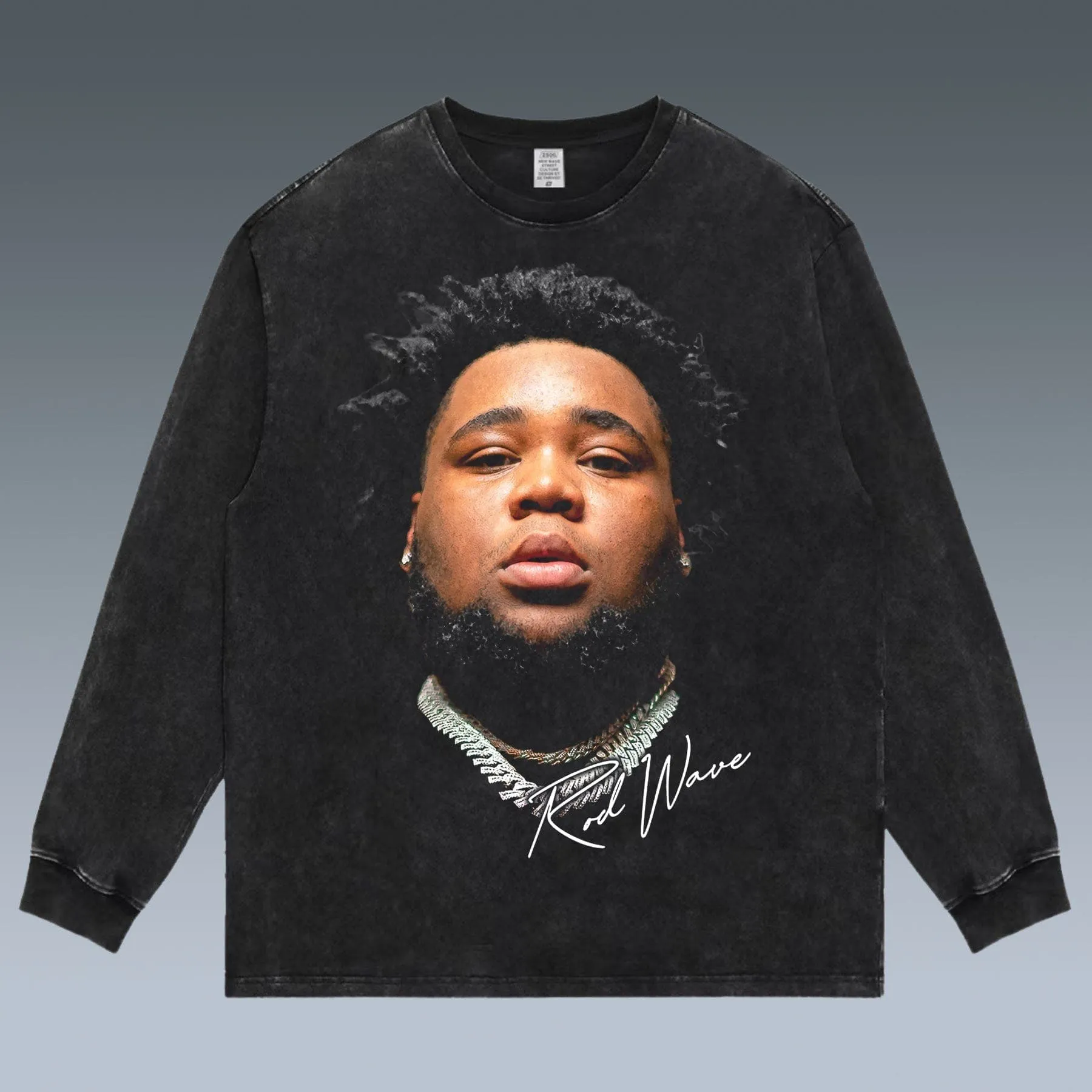 VINTAGE LONG SLEEVE TEE | ROD WAVE