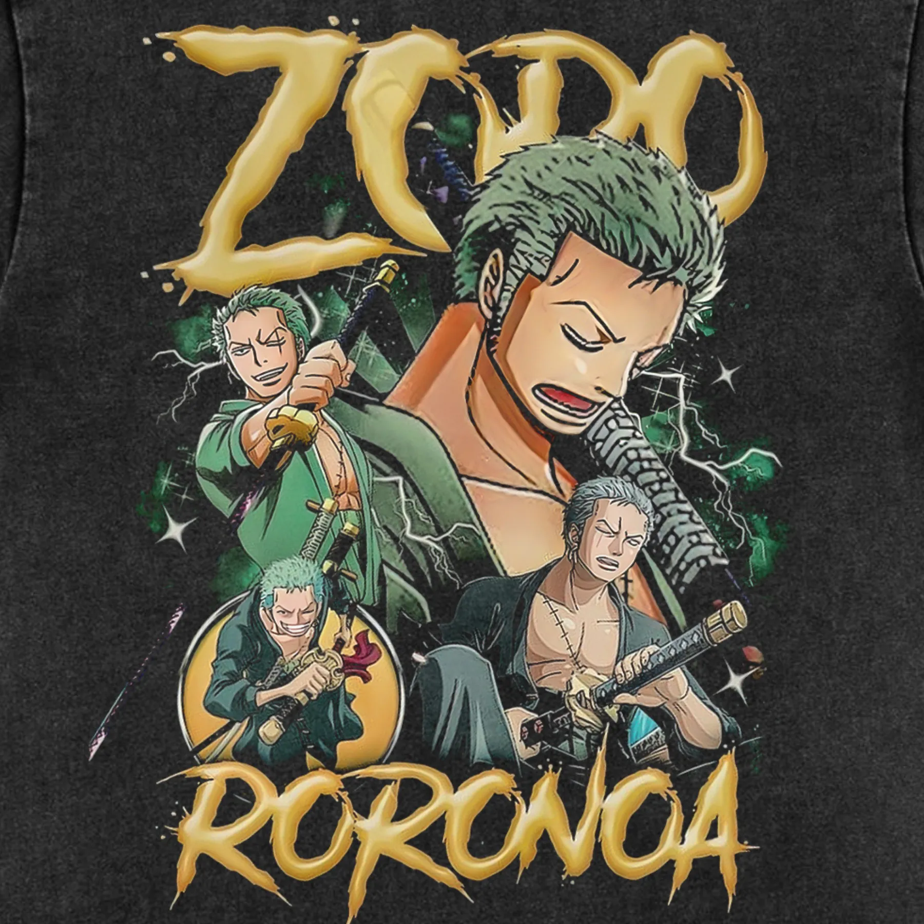 VINTAGE LONG SLEEVE TEE | RORONOA ZORO