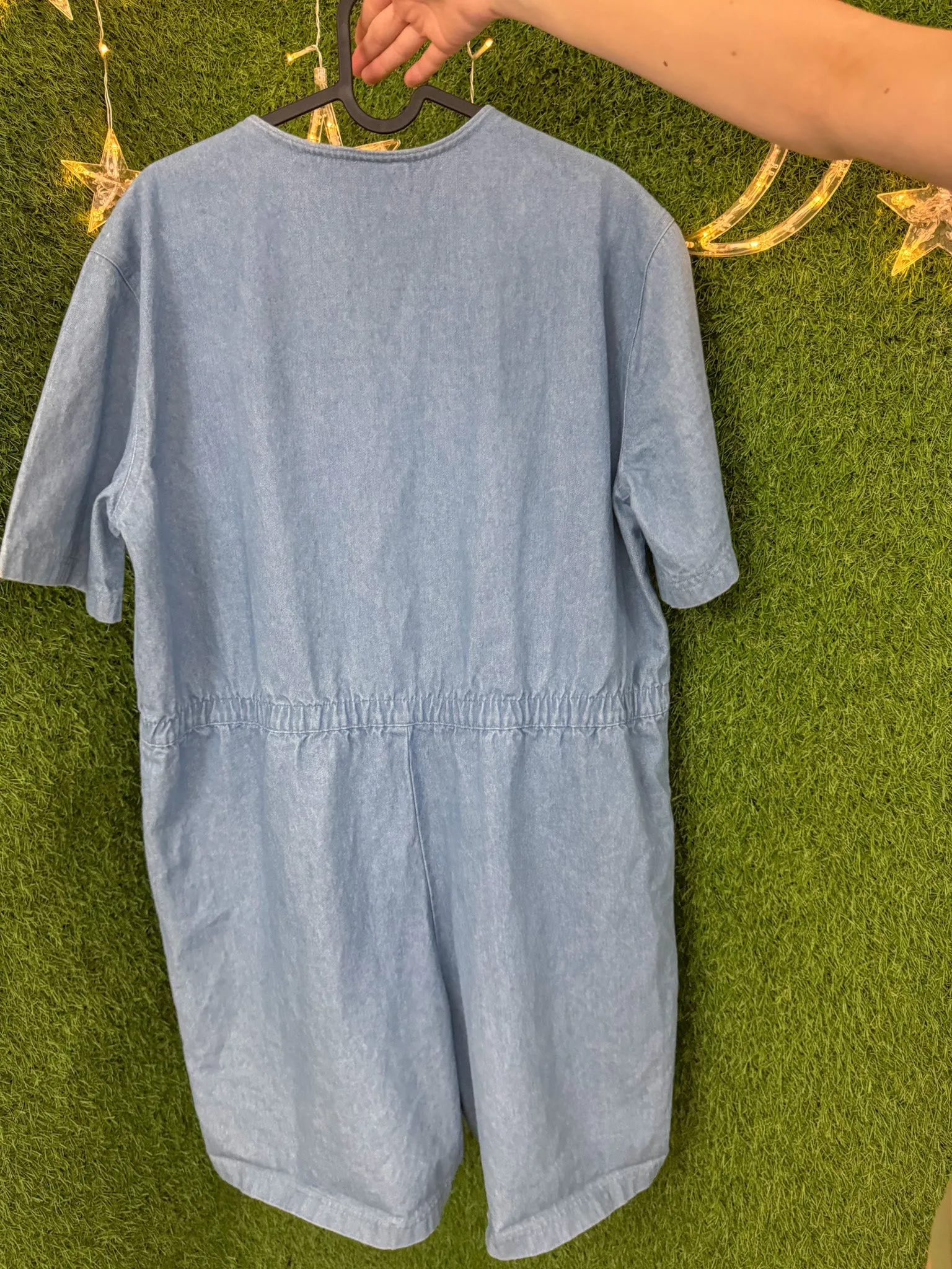 Worm Denim Romper 2XL